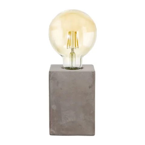 Veioza Vintage Eglo Prestwick 49812, E27 1X60W, Ceramica, Gri