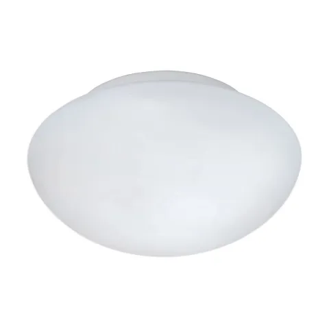 Plafoniera Eglo Ella 81635, E27 1X60W Ø200Mm, Sticla Opal Mat, Alb