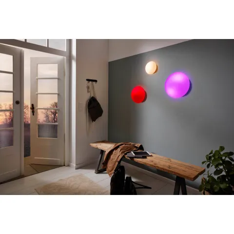 Plafoniera Eglo Ella 83404, E27 2X60W Ø350Mm, Sticla Opal Mat, Alb