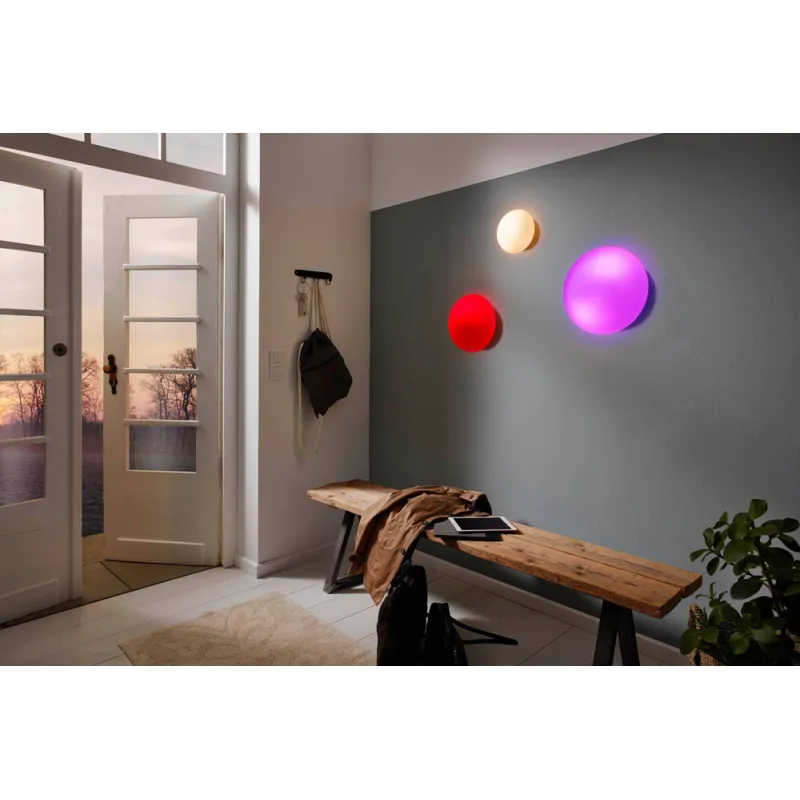 Plafoniera Eglo Ella 83404, E27 2X60W Ø350Mm, Sticla Opal Mat, Alb