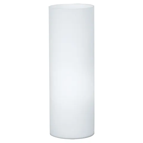 Veioza Eglo Geo 81828, E27 1X60W Ø120Mm, Sticla Opal Mat, Alb