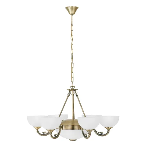 Candelabru Eglo Savoy 82749, E14;E27 6X40W;2X60W Ø740Mm, Alb