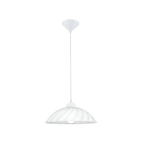 Pendul Eglo Vetro 82785, E27 1X60W Ø350Mm, Alb