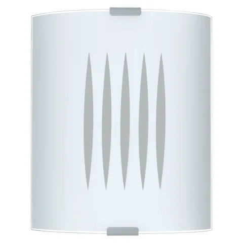 Aplica Eglo Grafik 83132, E27 1X60W, Sticla Satinata, Cu Motiv