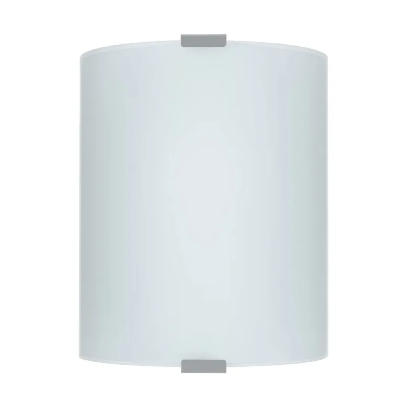 Aplica Eglo Grafik 84028, E27 1X60W, Sticla Satinata, Argintiu
