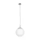 Pendul Eglo Rondo 85261, E27 1X60W Ø200Mm, Alb