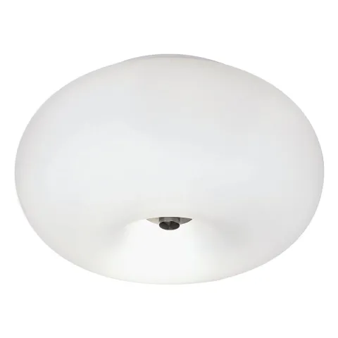 Plafoniera Eglo Optica 86811, E27 2X60W Ø280Mm, Sticla Opal Mat, Nichel Mat