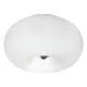Plafoniera Eglo Optica 86811, E27 2X60W Ø280Mm, Sticla Opal Mat, Nichel Mat