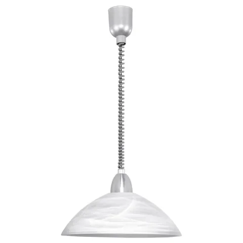 Pendul Eglo Lord 2 87008, E27 1X60W Ø360Mm, Alb