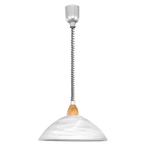 Pendul Eglo Lord 2 87009, E27 1X60W Ø360Mm, Alb