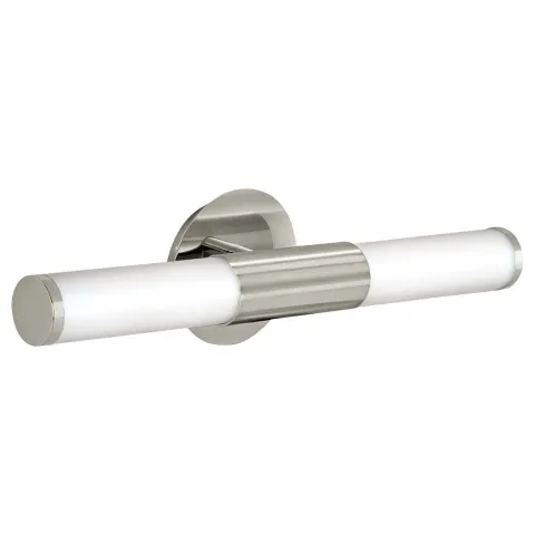 Aplica Baie Eglo Palmera 87222, E14 2X40W Ip44, Sticla Opal Mat, Nichel Mat