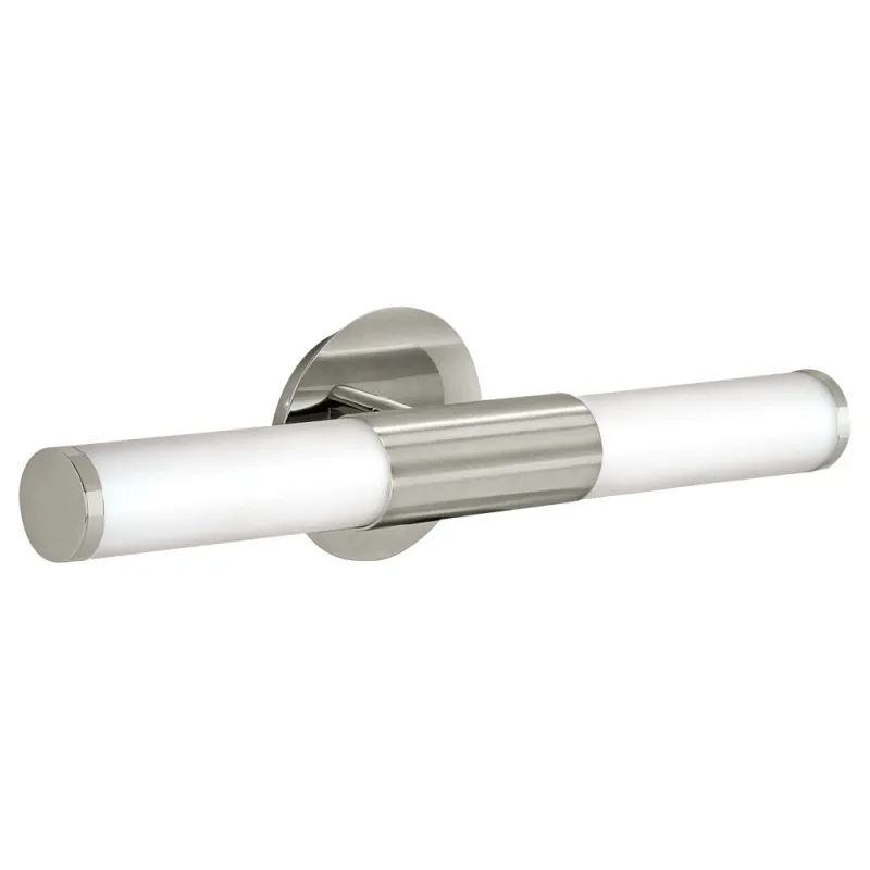 Aplica Baie Eglo Palmera 87222, E14 2X40W Ip44, Sticla Opal Mat, Nichel Mat