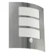 Aplica Exterior Eglo City 88142, E27 1X60W Ip44, Inox, Alb