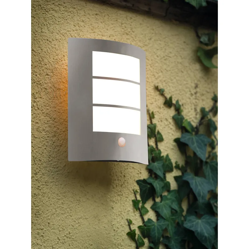 Aplica Exterior Eglo City 88142, E27 1X60W Ip44, Inox, Alb