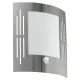 Aplica Exterior Eglo City 88144, E27 1X60W Ip44, Inox, Alb