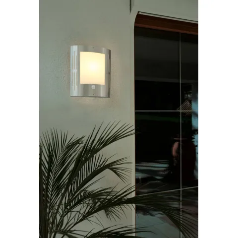 Aplica Exterior Eglo City 88144, E27 1X60W Ip44, Inox, Alb