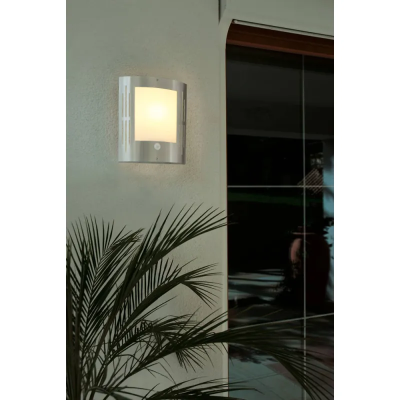 Aplica Exterior Eglo City 88144, E27 1X60W Ip44, Inox, Alb