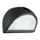 Aplica Exterior Eglo Onja 89767, E27 1X60W Ip44, Sticla, Negru