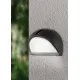 Aplica Exterior Eglo Onja 89767, E27 1X60W Ip44, Sticla, Negru