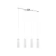 Suspensie Eglo Pinto 89834, E27 4X40W, Sticla, Sticla Opal Mat, Crom