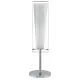 Veioza Eglo Pinto 89835, E27 1X40W Ø110Mm, Sticla, Sticla Opal Mat, Crom