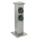 Stalp Exterior Eglo Park 4 90748, Ip44, Inox