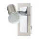 Aplica Eglo Rottelo 90914, Gu10 1X5W, Otel, Nichel Mat, Crom