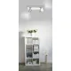 Plafoniera Eglo Rottelo 90915, Gu10 2X5W, Otel, Nichel Mat, Crom