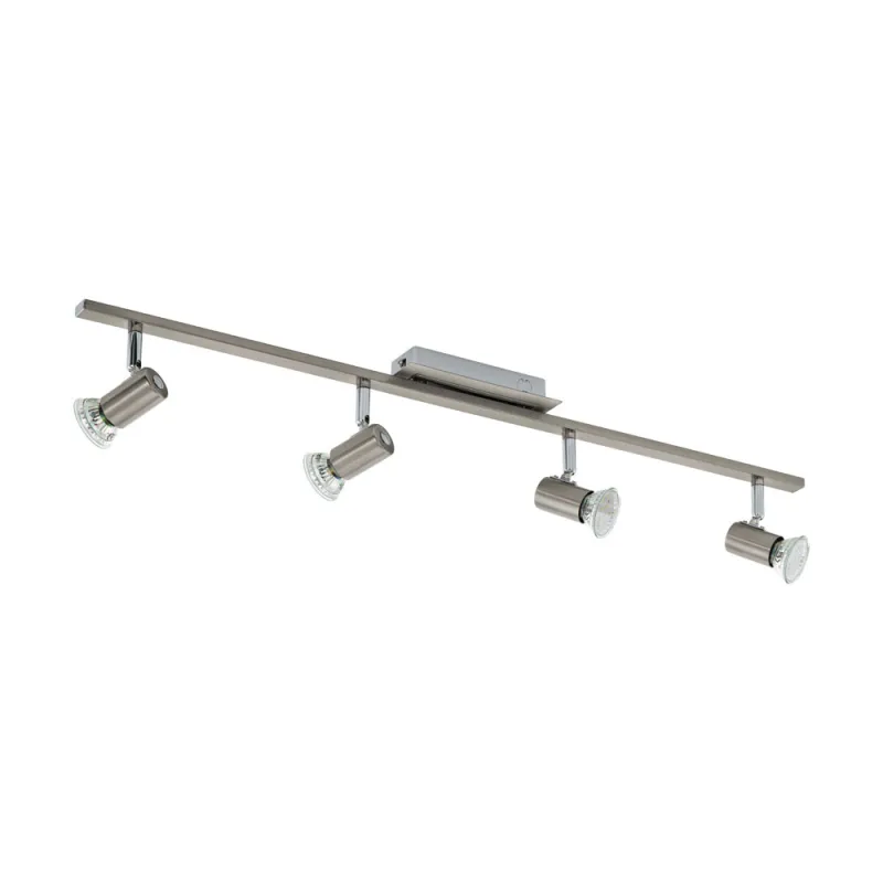 Plafoniera Eglo Rottelo 90917, Gu10 4X5W, Otel, Crom, Nichel Mat