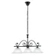 Suspensie Eglo Murcia 91005, E27 3X60W Ø630Mm, Sticla Alabastru, Negru