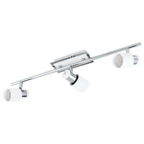 Plafoniera Eglo Davida 92086, Gu10 3X5W, Otel, Alb, Crom
