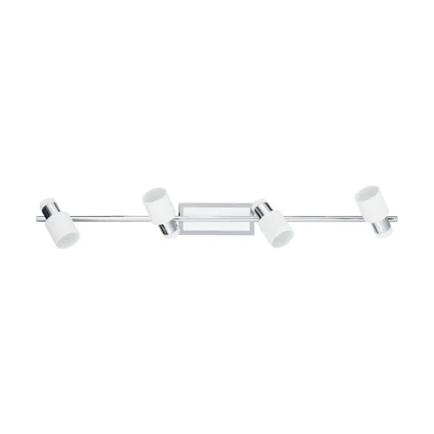 Plafoniera Eglo Davida 92087, Gu10 4X5W, Otel, Alb, Crom