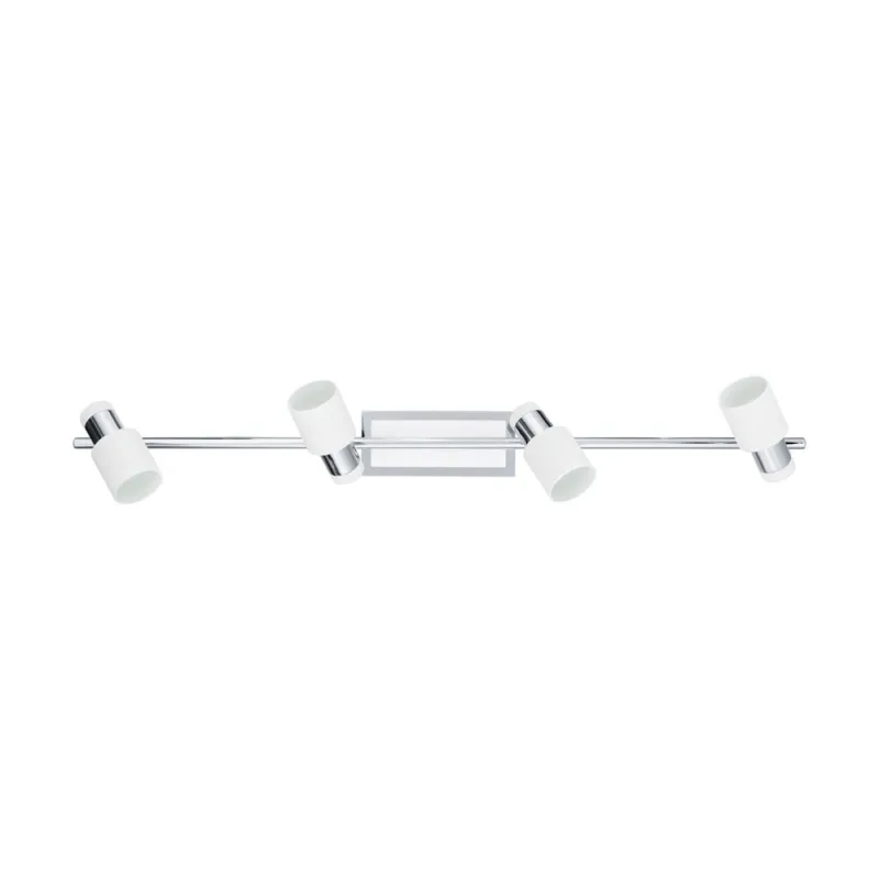 Plafoniera Eglo Davida 92087, Gu10 4X5W, Otel, Alb, Crom