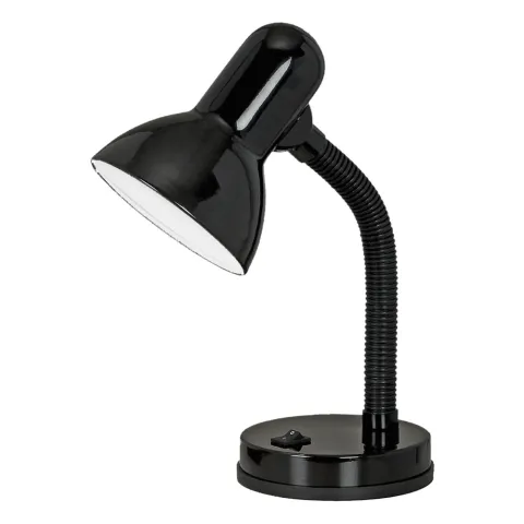 Veioza Eglo Basic 9228, E27 1X40W, Plastic, Otel, Negru