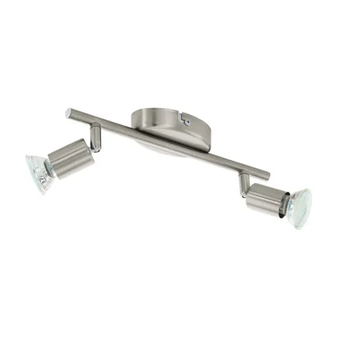 Plafoniera Eglo Buzz-Led 92596, Gu10 2X3W, Otel, Nichel Mat