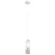Pendul Eglo Rivato 92739, E27 1X60W Ø90Mm, Alb, Crom