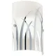 Aplica Eglo Rivato 92742, E14 1X42W, Sticla Lacuita, Alb, Crom