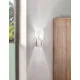Aplica Eglo Rivato 92742, E14 1X42W, Sticla Lacuita, Alb, Crom