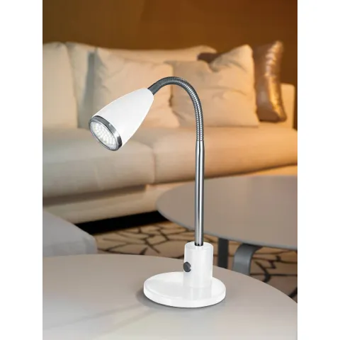 Veioza Eglo Fox 92872, Gu10 1X3W, Otel, Alb, Crom