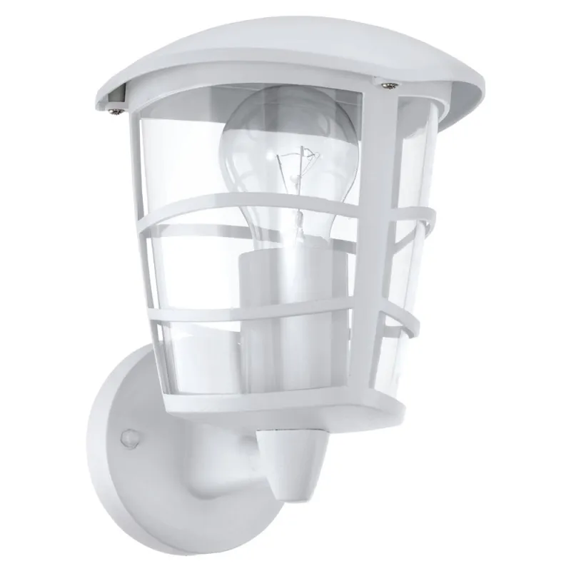 Aplica Exterior Eglo Aloria 93094, E27 1X60W Ip44, Aluminiu Turnat, Transparent