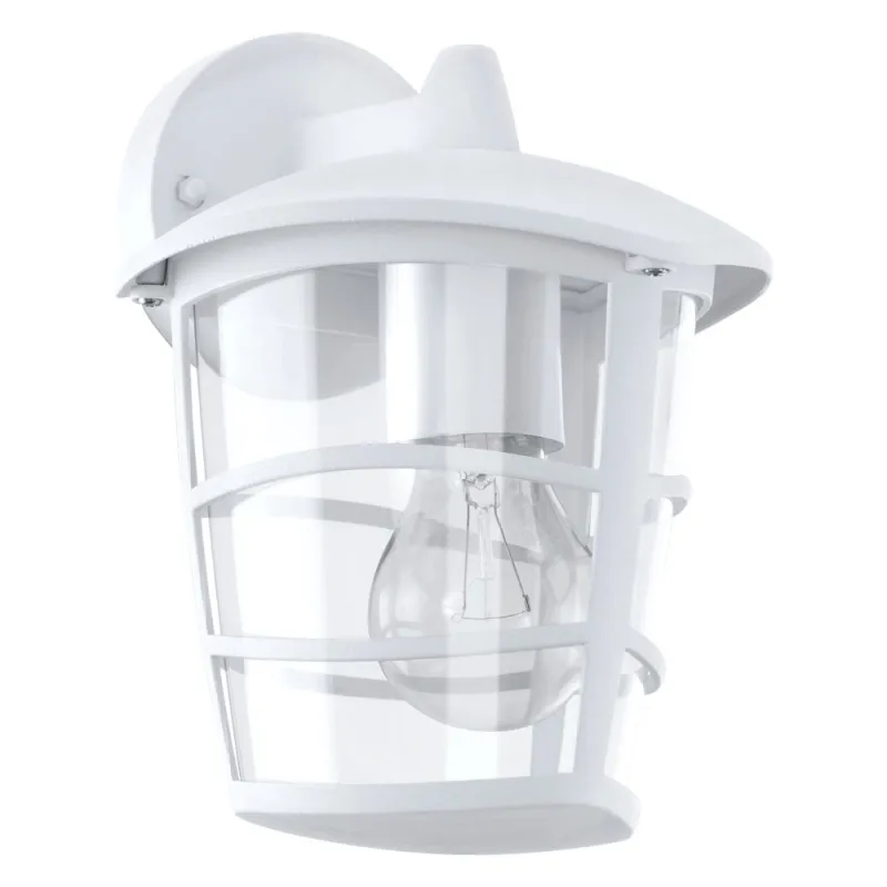 Aplica Exterior Eglo Aloria 93095, E27 1X60W Ip44, Aluminiu Turnat, Transparent