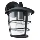 Aplica Exterior Eglo Aloria 93098, E27 1X60W Ip44, Aluminiu Turnat, Transparent