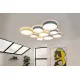 Plafoniera Eglo Palomaro 93949, Led 11W 950Lm 3000K Ø320Mm, Textil, Gri Maroniu