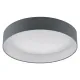 Plafoniera Eglo Palomaro 93397, Led 24W 2100Lm 3000K Ø500Mm, Textil, Antracit