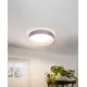 Plafoniera Eglo Palomaro 93397, Led 24W 2100Lm 3000K Ø500Mm, Textil, Antracit