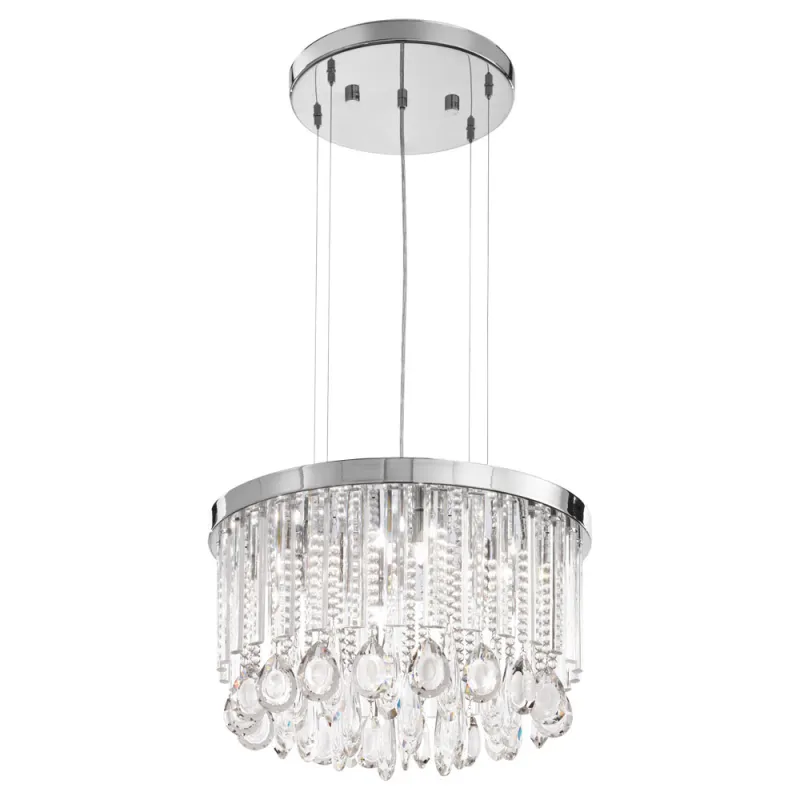 Suspensie Eglo Calaonda 93425, G9 7X33W Ø500Mm, Cristal, Transparent