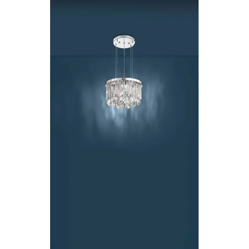 Suspensie Eglo Calaonda 93425, G9 7X33W Ø500Mm, Cristal, Transparent