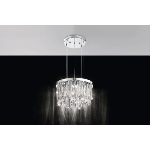 Suspensie Eglo Calaonda 93425, G9 7X33W Ø500Mm, Cristal, Transparent