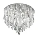 Plafoniera Eglo Calaonda 93433, G9 8X33W Ø580Mm, Cristal, Transparent