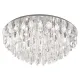 Plafoniera Eglo Calaonda 93434, G9 10X33W Ø760Mm, Cristal, Transparent